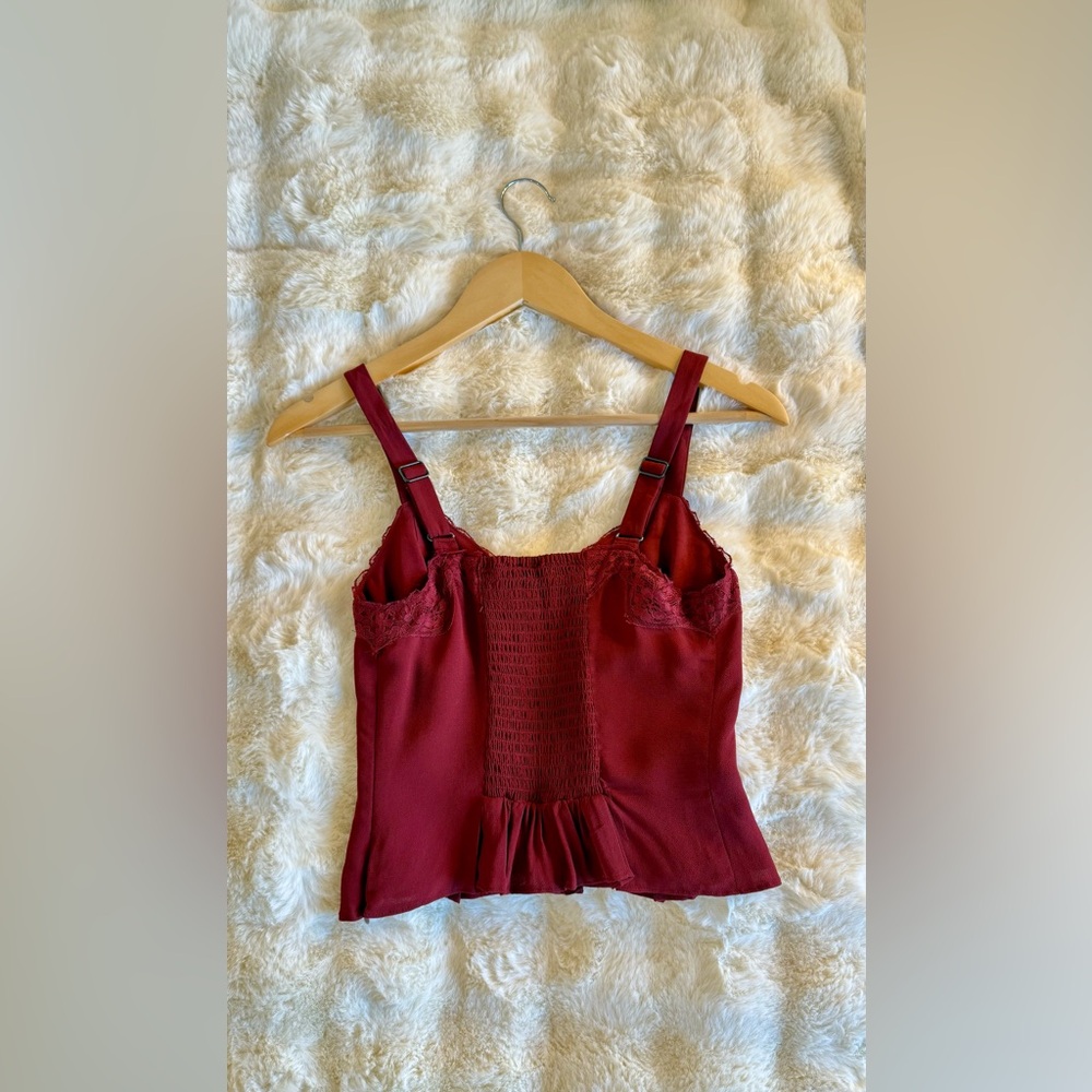 Reformation Sarita Two Piece - Chianti - Picture 10 of 16